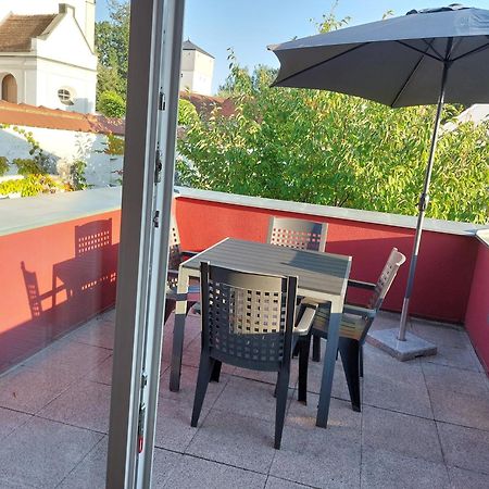 Pension Am Kirchberg Wehringen Extérieur photo